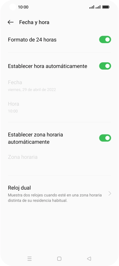 Pulsa la tecla de inicio para terminar y regresar a la pantalla de inicio. Pulsa la tecla de inicio para terminar y regresar a la pantalla de inicio.