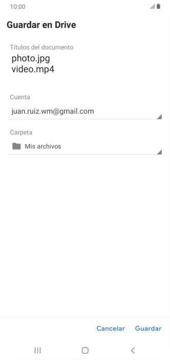 Pulsa Guardar. Pulsa Guardar.