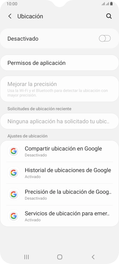 Pulsa el indicador para activar o desactivar la función. Pulsa el indicador para activar o desactivar la función.