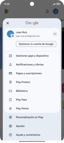 Pulsa Ajustes. Pulsa Ajustes.