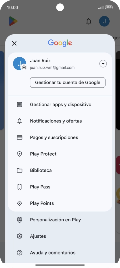 Pulsa Ajustes. Pulsa Ajustes.
