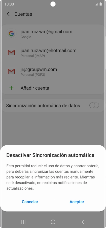 Pulsa Aceptar. Pulsa Aceptar.
