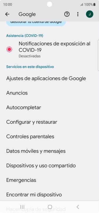 Pulsa Encontrar mi dispositivo. Pulsa Encontrar mi dispositivo.