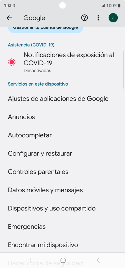 Pulsa Encontrar mi dispositivo. Pulsa Encontrar mi dispositivo.