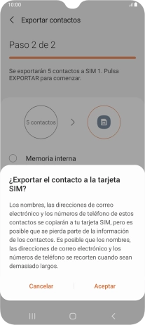 Pulsa Aceptar. Pulsa Aceptar.