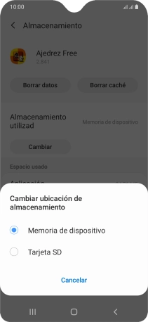 Pulsa el nombre de la tarjeta de memoria. Pulsa el nombre de la tarjeta de memoria.