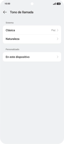 Pulsa la categoría deseada. Pulsa la categoría deseada.