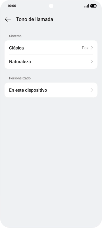 Pulsa la categoría deseada. Pulsa la categoría deseada.
