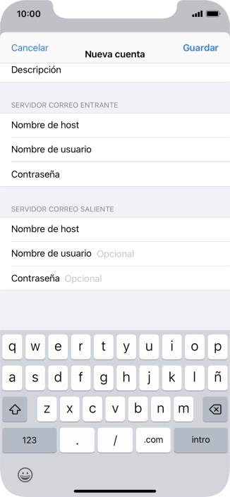 Pulsa Guardar. Ahora se ha configurado tu cuenta de correo electrónico. Si deseas seleccionar más ajustes del servidor de correo de entrada o de salida, continúa con los pasos siguientes. Pulsa Guardar. Ahora se ha configurado tu cuenta de correo electrónico. Si deseas seleccionar más ajustes del servidor de correo de entrada o de salida, continúa con los pasos siguientes.