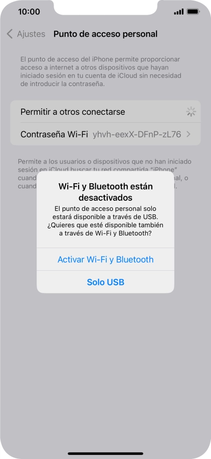 Si el wifi está desactivado, pulsa Activar Wi-Fi y Bluetooth. Si el wifi está desactivado, pulsa Activar Wi-Fi y Bluetooth.