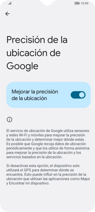 Si pulsas el indicador junto a Si pulsas el indicador junto a