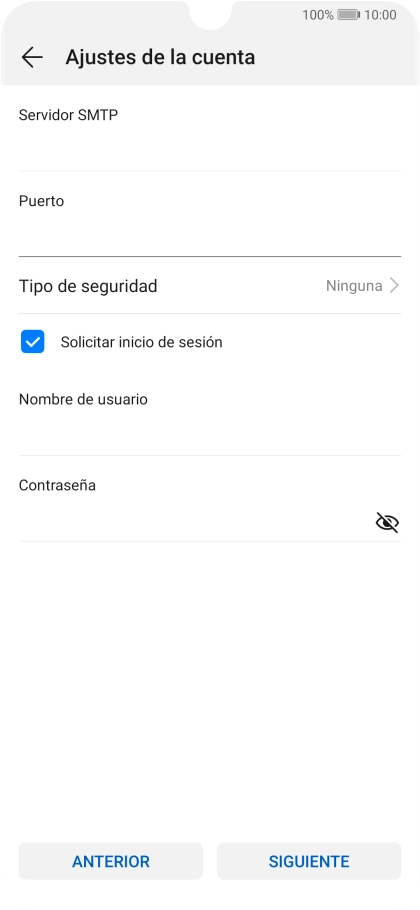 Pulsa Tipo de seguridad. Pulsa Tipo de seguridad.