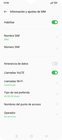 Pulsa el indicador junto a Pulsa el indicador junto a
