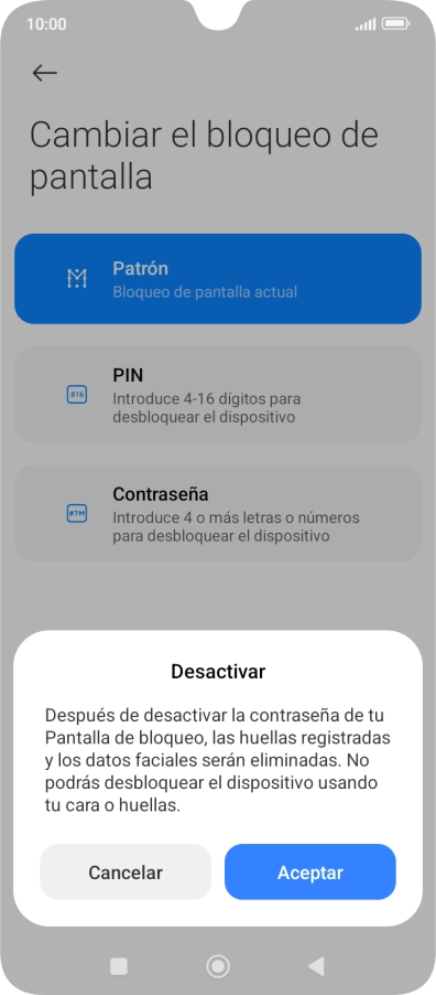 Pulsa Aceptar. Pulsa Aceptar.