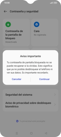 Pulsa Continuar. Pulsa Continuar.