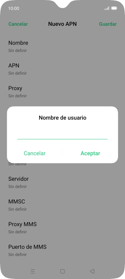 Introduce wap@wap y pulsa Aceptar. Introduce wap@wap y pulsa Aceptar.