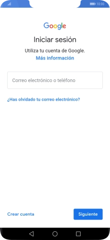Si no tienes una cuenta de Google, pulsa Crear cuenta y sigue las indicaciones de la pantalla para ver cómo crear una cuenta nueva. Si no tienes una cuenta de Google, pulsa Crear cuenta y sigue las indicaciones de la pantalla para ver cómo crear una cuenta nueva.