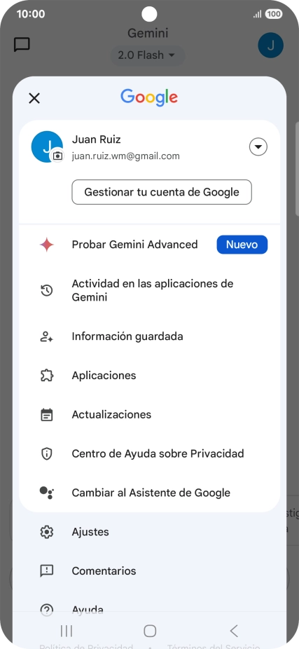 Pulsa Ajustes. Pulsa Ajustes.