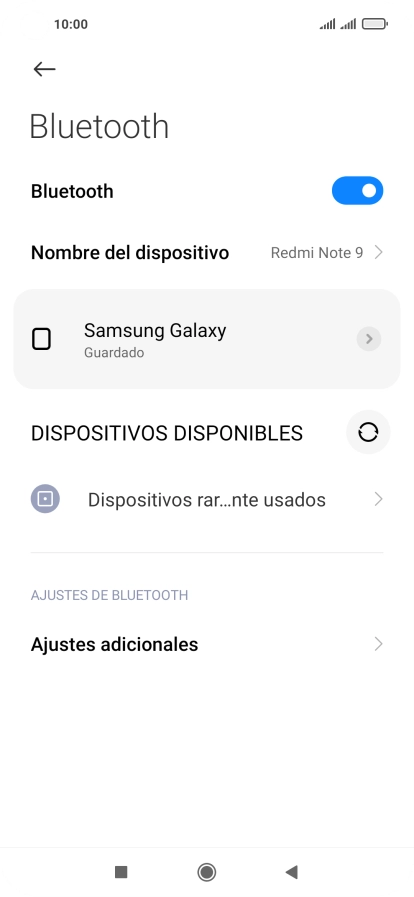 Pulsa la tecla de inicio para terminar y regresar a la pantalla de inicio. Pulsa la tecla de inicio para terminar y regresar a la pantalla de inicio.