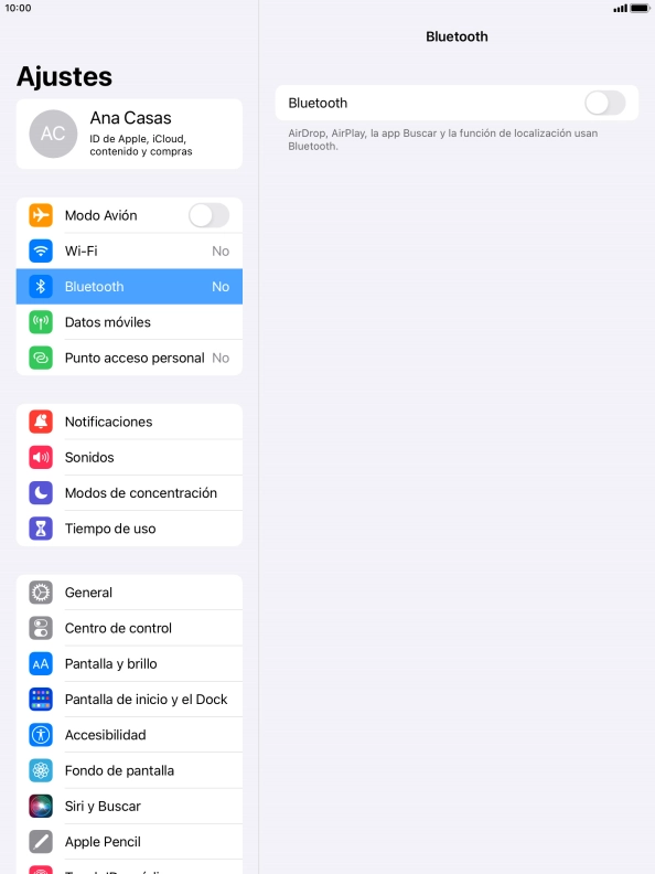 Pulsa el indicador junto a Pulsa el indicador junto a