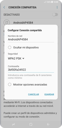 Pulsa GUARDAR. Pulsa GUARDAR.