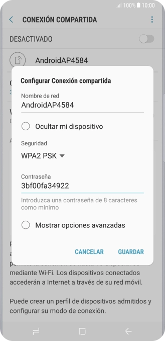 Pulsa GUARDAR. Pulsa GUARDAR.