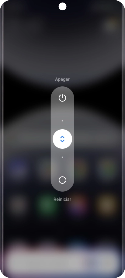 Pulsa el círculo y arrástralo hacia arriba. Pulsa el círculo y arrástralo hacia arriba.