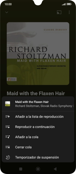 Pulsa el icono de añadir. Pulsa el icono de añadir.