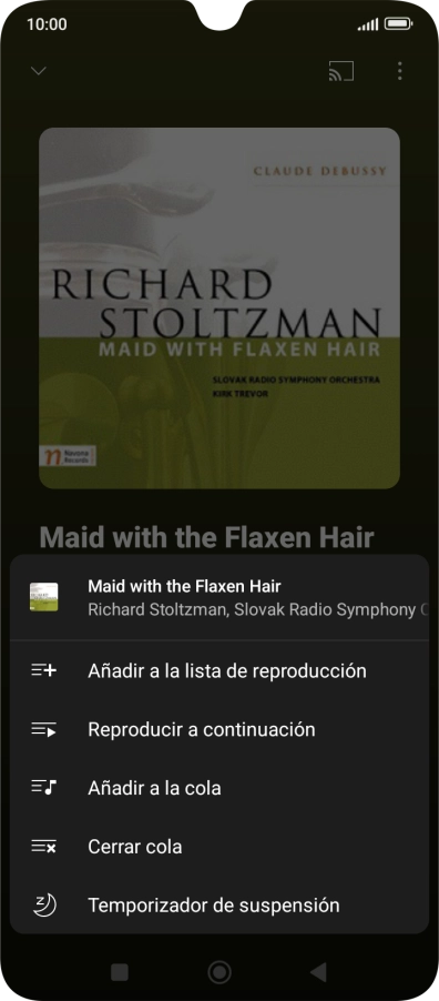 Pulsa el icono de añadir. Pulsa el icono de añadir.