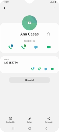 Pulsa la tecla de inicio para terminar y regresar a la pantalla de inicio. Pulsa la tecla de inicio para terminar y regresar a la pantalla de inicio.