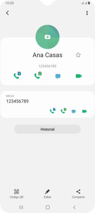 Pulsa la tecla de inicio para terminar y regresar a la pantalla de inicio. Pulsa la tecla de inicio para terminar y regresar a la pantalla de inicio.