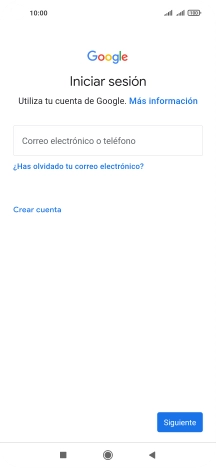 Si no tienes una cuenta de Google, pulsa Crear cuenta y sigue las indicaciones de la pantalla para ver cómo crear una cuenta nueva. Si no tienes una cuenta de Google, pulsa Crear cuenta y sigue las indicaciones de la pantalla para ver cómo crear una cuenta nueva.
