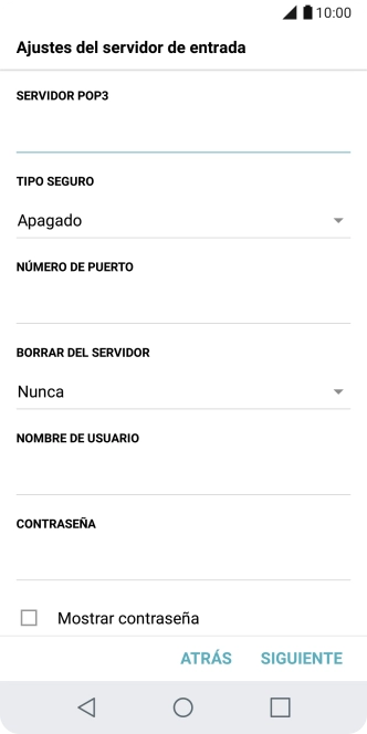 Pulsa la lista desplegable bajo Pulsa la lista desplegable bajo