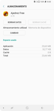 Pulsa la tecla de inicio para terminar y regresar a la pantalla de inicio. Pulsa la tecla de inicio para terminar y regresar a la pantalla de inicio.