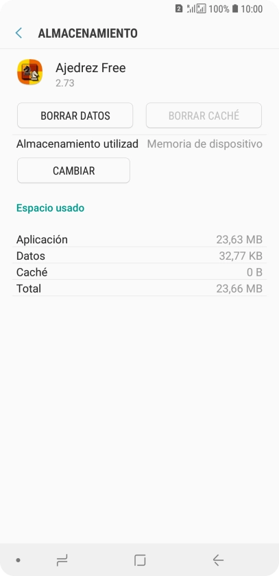 Pulsa la tecla de inicio para terminar y regresar a la pantalla de inicio. Pulsa la tecla de inicio para terminar y regresar a la pantalla de inicio.