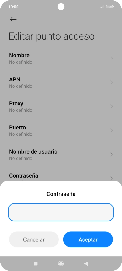 Introduce wap125 y pulsa Aceptar. Introduce wap125 y pulsa Aceptar.