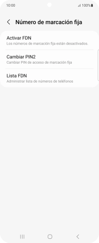 Pulsa Activar FDN. Pulsa Activar FDN.