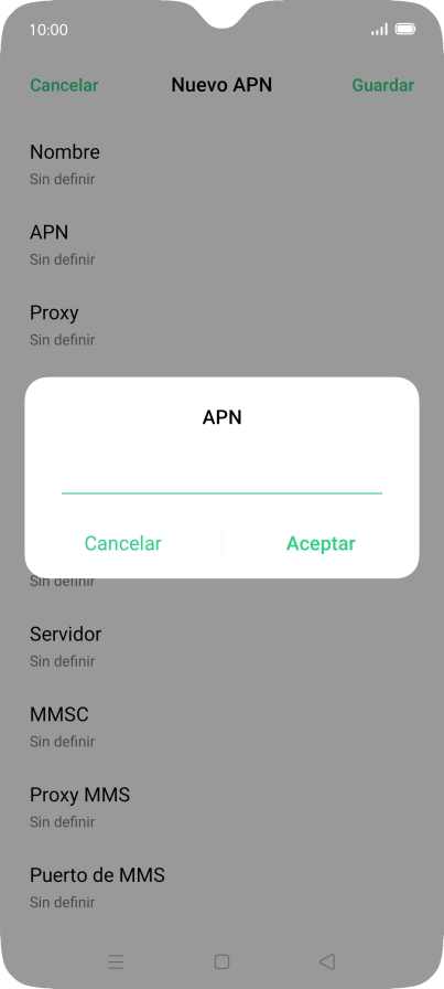 Introduce airtelwap.es y pulsa Aceptar. Introduce airtelwap.es y pulsa Aceptar.