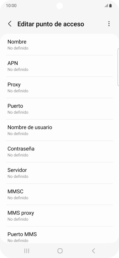 Pulsa Nombre. Pulsa Nombre.