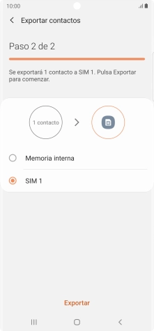 Pulsa Exportar. Pulsa Exportar.