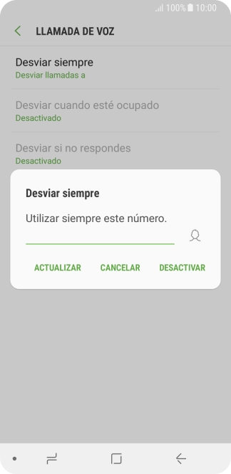 Pulsa DESACTIVAR. Pulsa DESACTIVAR.