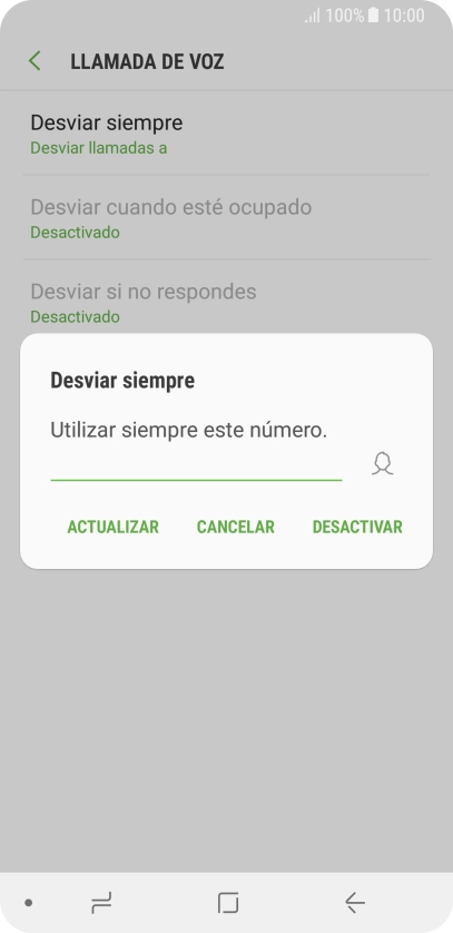 Pulsa DESACTIVAR. Pulsa DESACTIVAR.