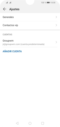 Pulsa la cuenta deseada. Pulsa la cuenta deseada.
