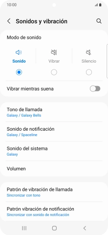 Pulsa Tono de llamada. Pulsa Tono de llamada.