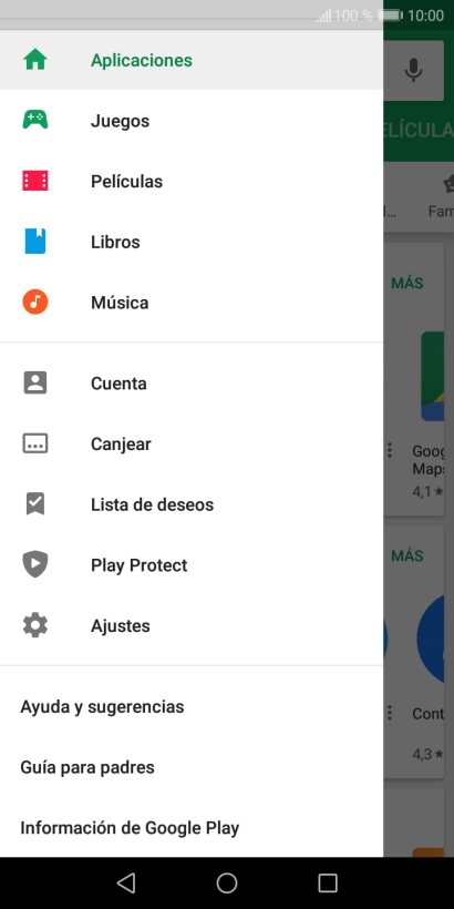 Pulsa Ajustes. Pulsa Ajustes.