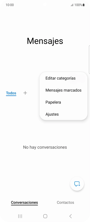 Pulsa Ajustes. Pulsa Ajustes.