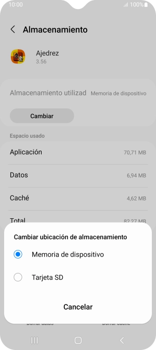 Pulsa el nombre de la tarjeta de memoria. Pulsa el nombre de la tarjeta de memoria.
