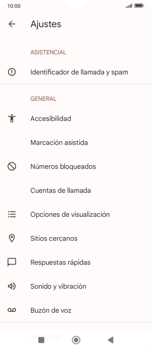 Pulsa Cuentas de llamada. Pulsa Cuentas de llamada.