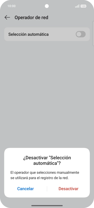 Pulsa Desactivar. Pulsa Desactivar.