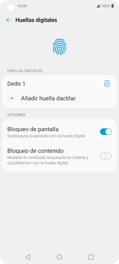 Pulsa el indicador junto a los ajustes deseados para activarlos o desactivarlos. Pulsa el indicador junto a los ajustes deseados para activarlos o desactivarlos.